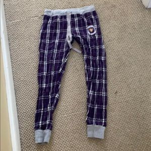West Chester university flannel pajamas